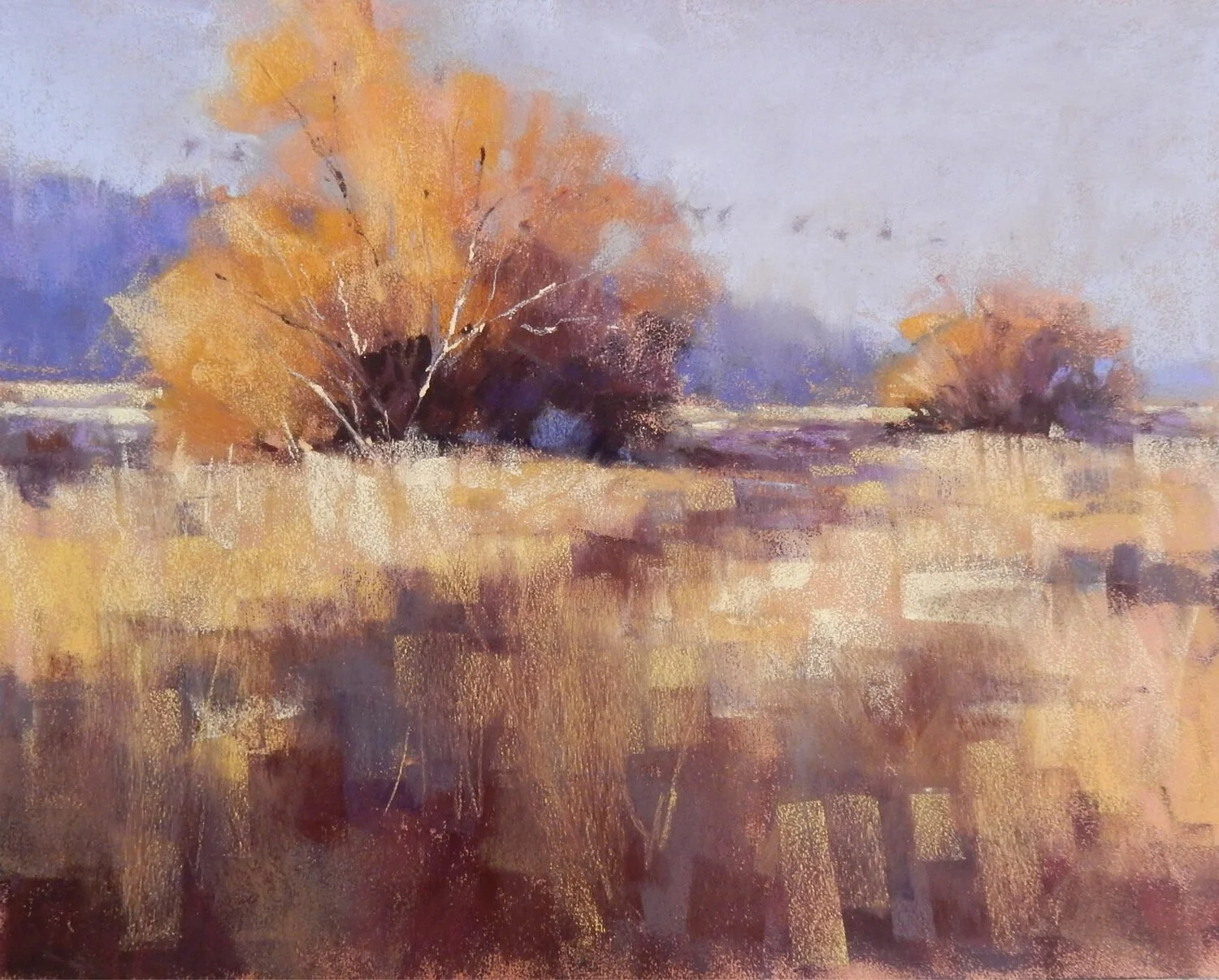 Deborah Henderson - Winter Serenity; 12 x 15 pastel, $610