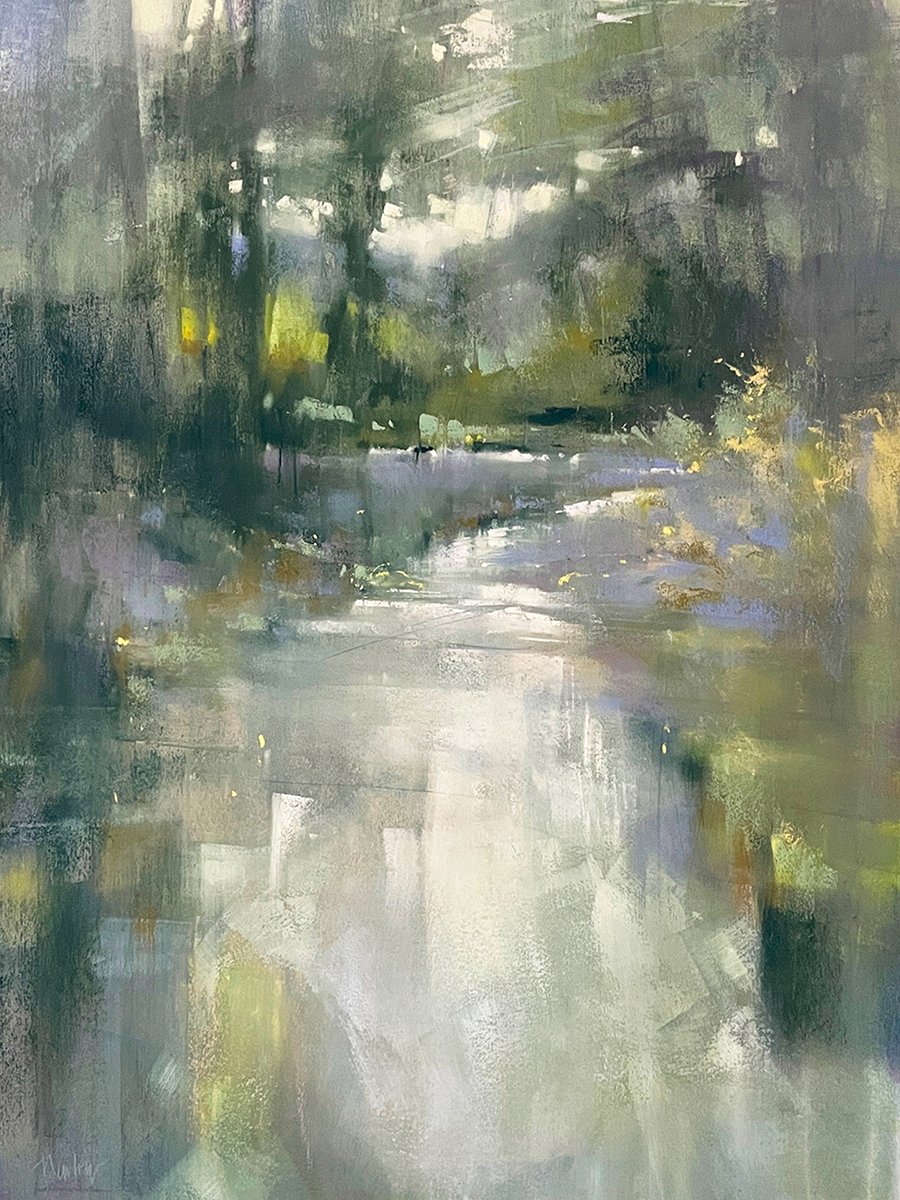 Passage, 24x18 pastel, $2500