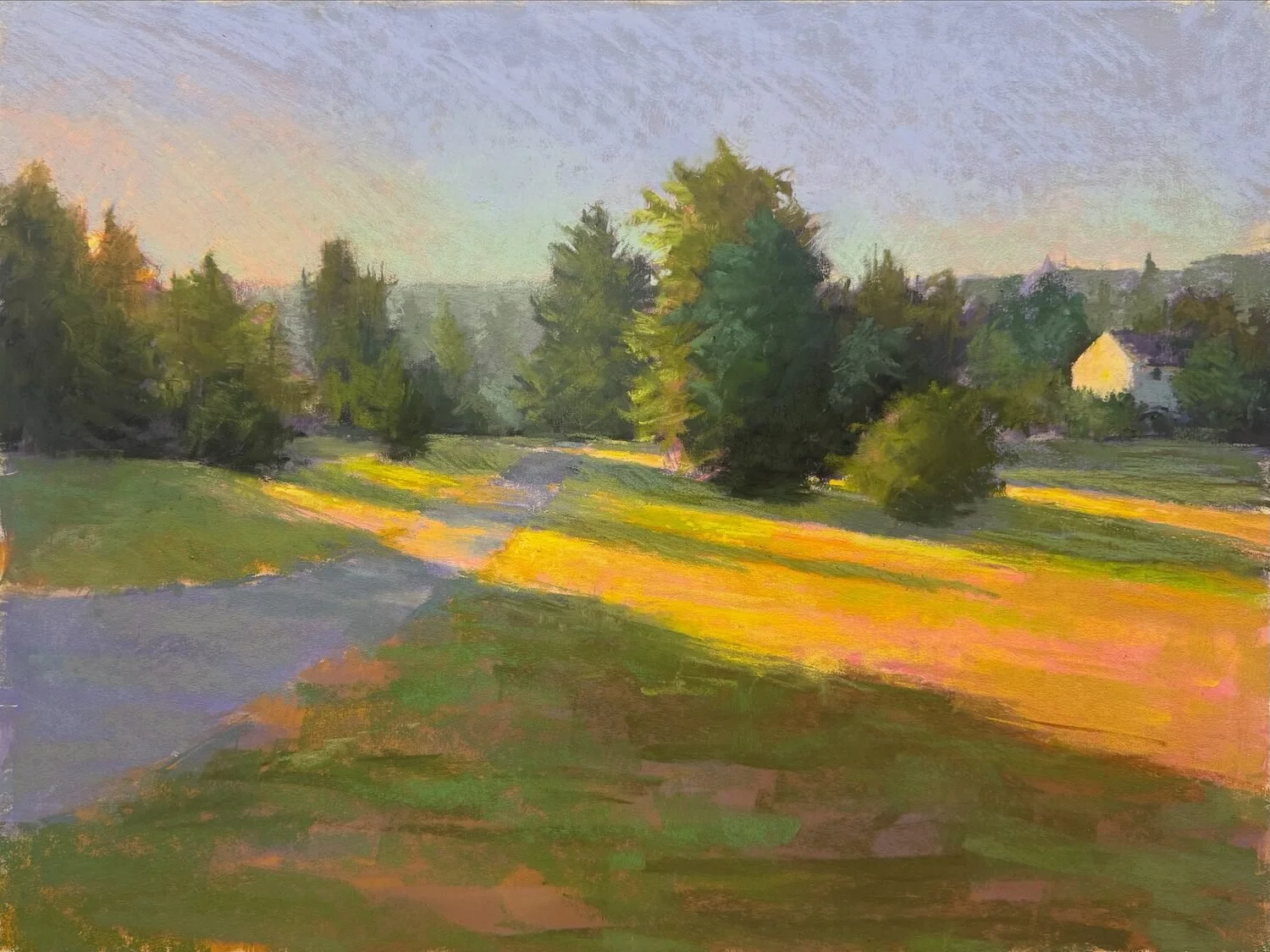 Kim Eshelman - The turning hour; 24 x 30 pastel, $1950