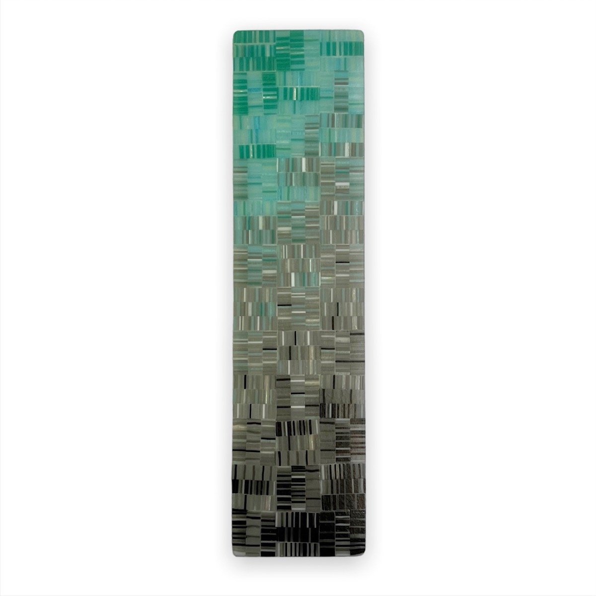 Superbloom II, 11.25" x 3.38" fused glass. $160.