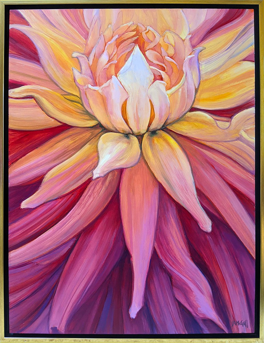 Firework, 18" x 24" Oil on Board, $1700