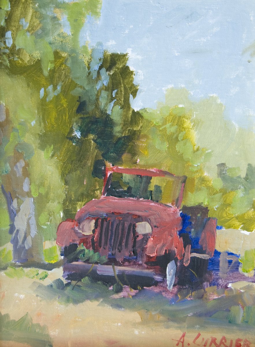 Retired, 12 x 9 oil, $950 SOLD