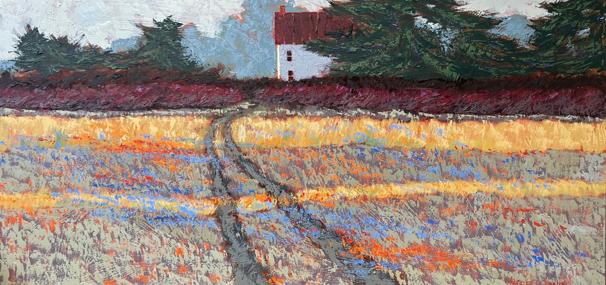Wildflowers, 24 x 48 oil, $6500 SOLD