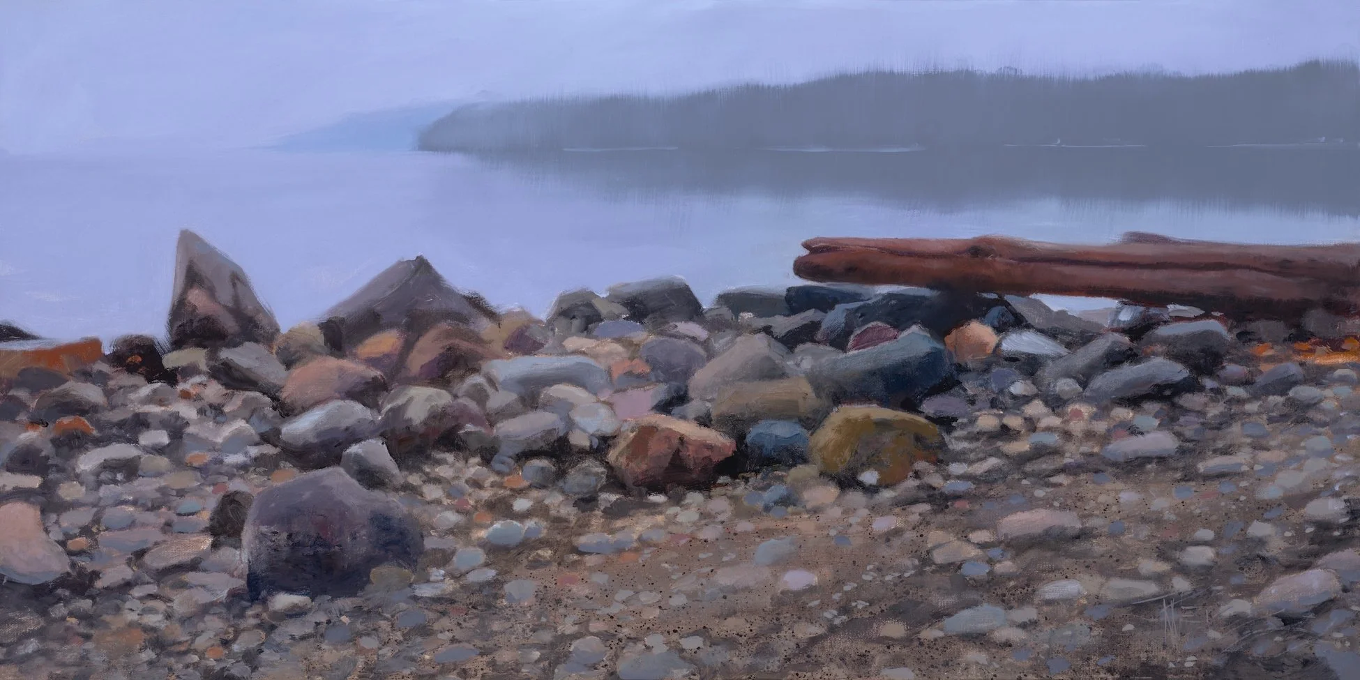 Quiet Morning, 12x24 oil, $1200