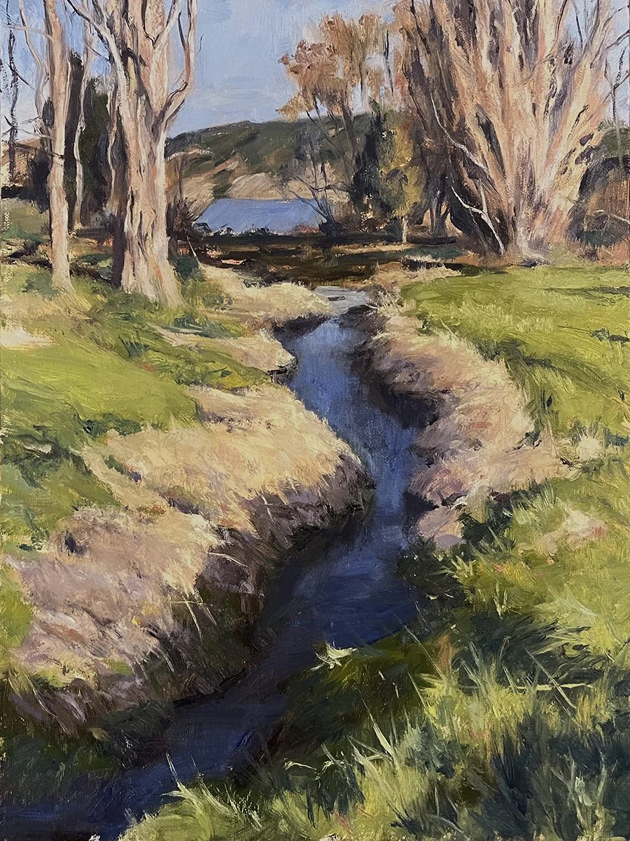 River's Source, 12x9 oil, $800