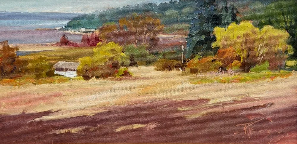 Hammonds Preserve, 6x12 oil, $500