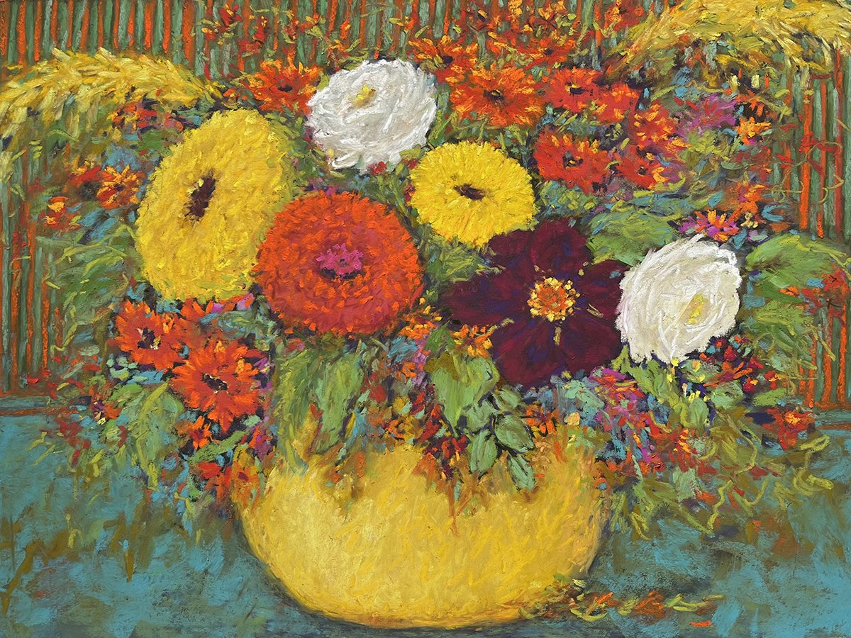 Bodacious, 12x16 pastel, $900	