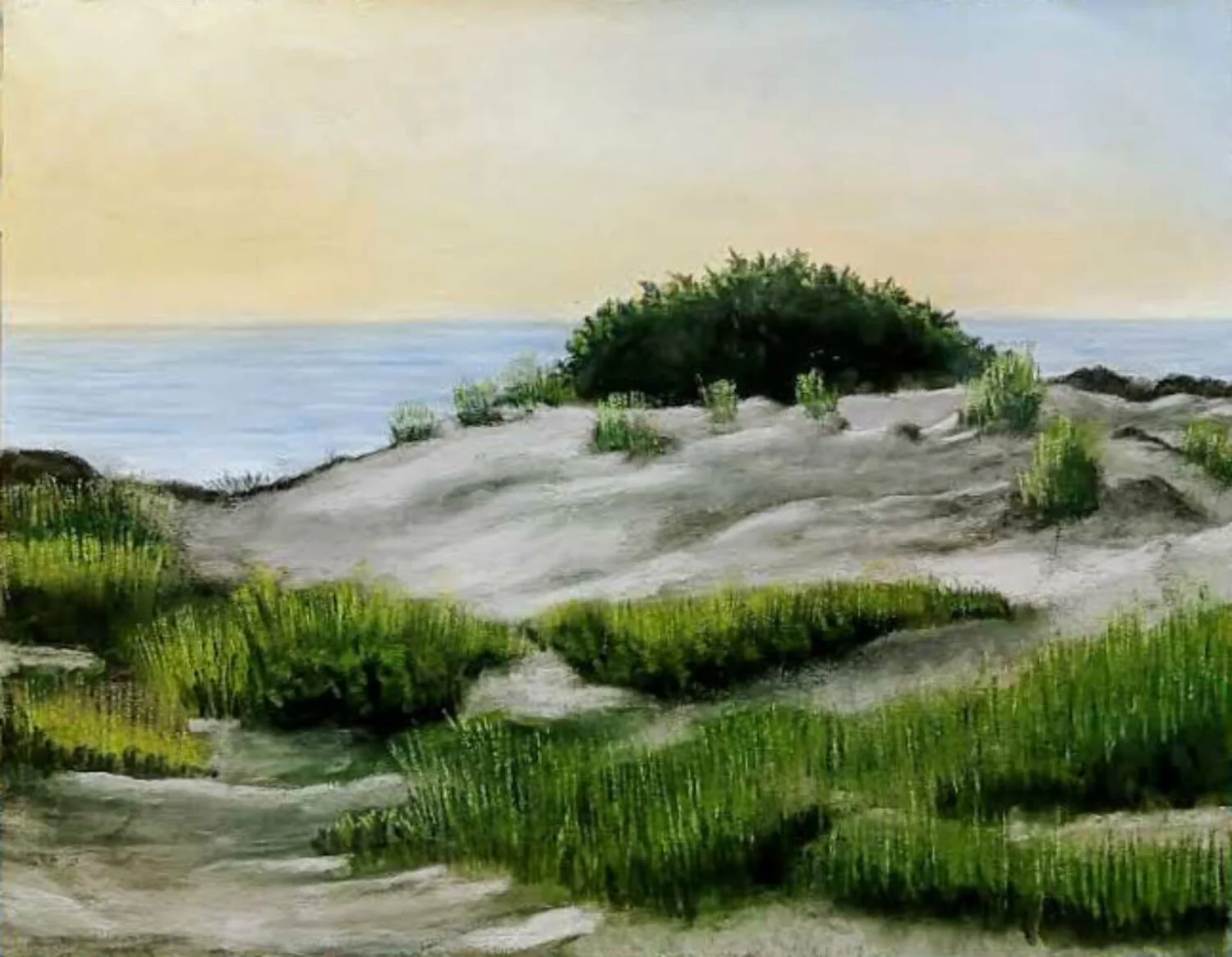 Richard Barrere - Ocean Shores; 21 x 26 pastel, $560