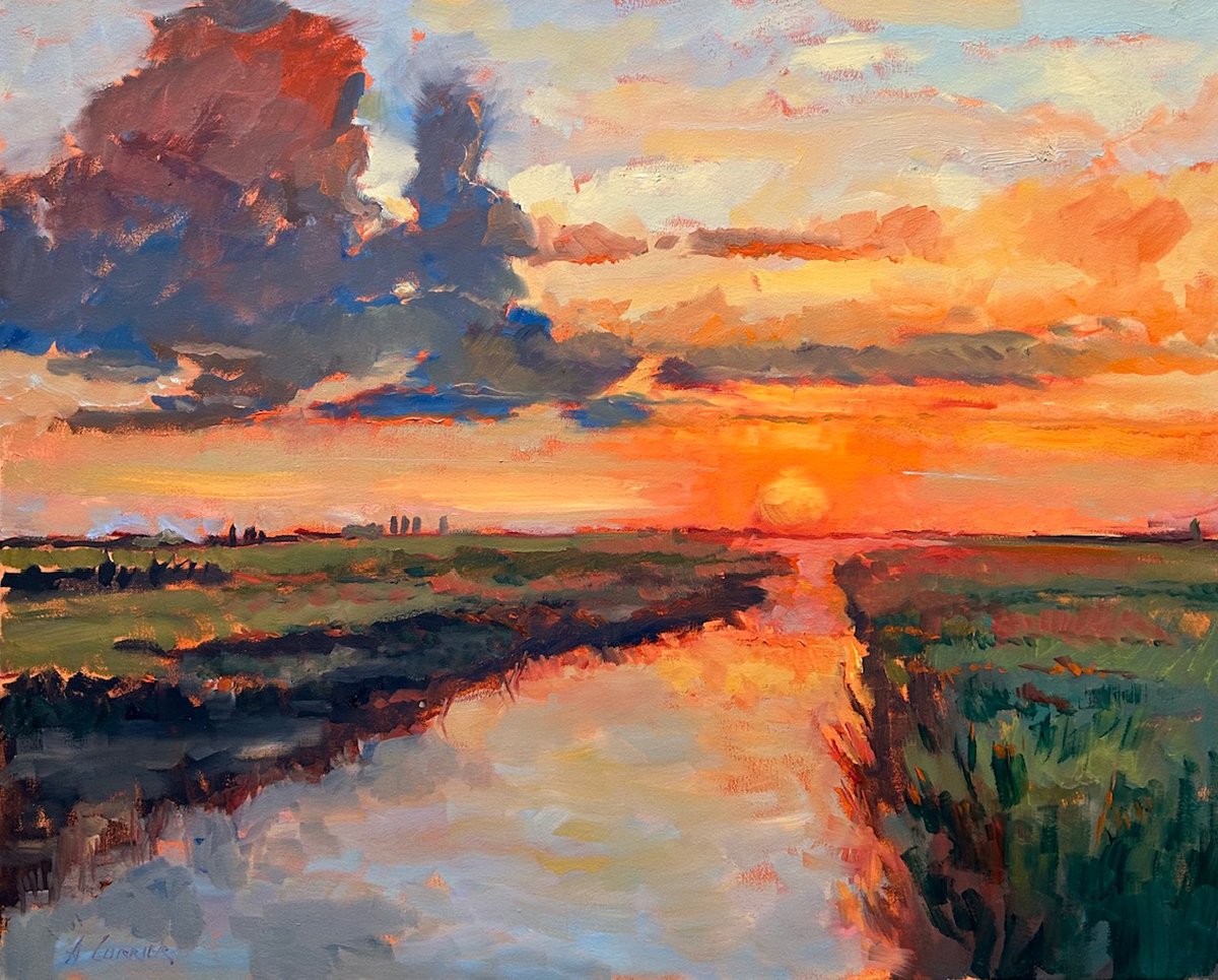 Reflection #1, 24 x 30 oil, $3900