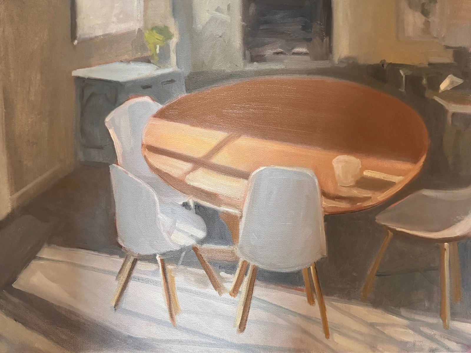 Thoa Nguyen, Afternoon Light, 16x20 oil, $800