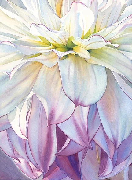 Aria, 30x24 watercolor, $3200