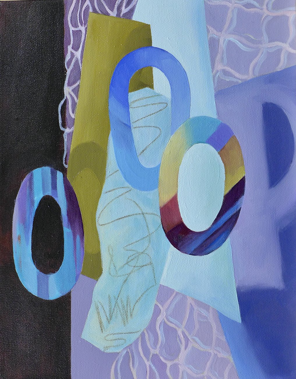 Point of View, 14x11 oil and acrylic, $600