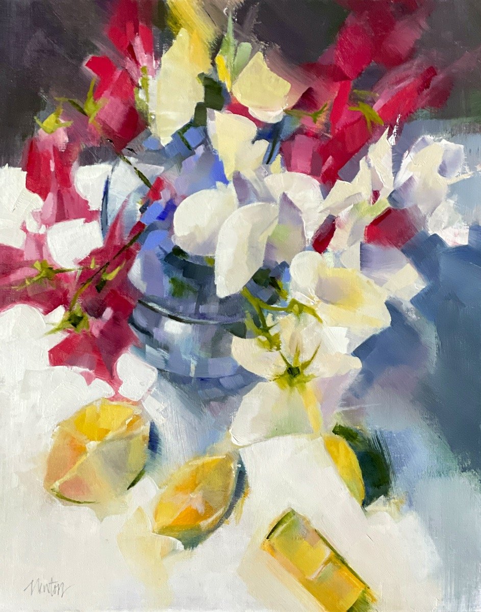 Bittersweet, 14" x 11" oil. $975
