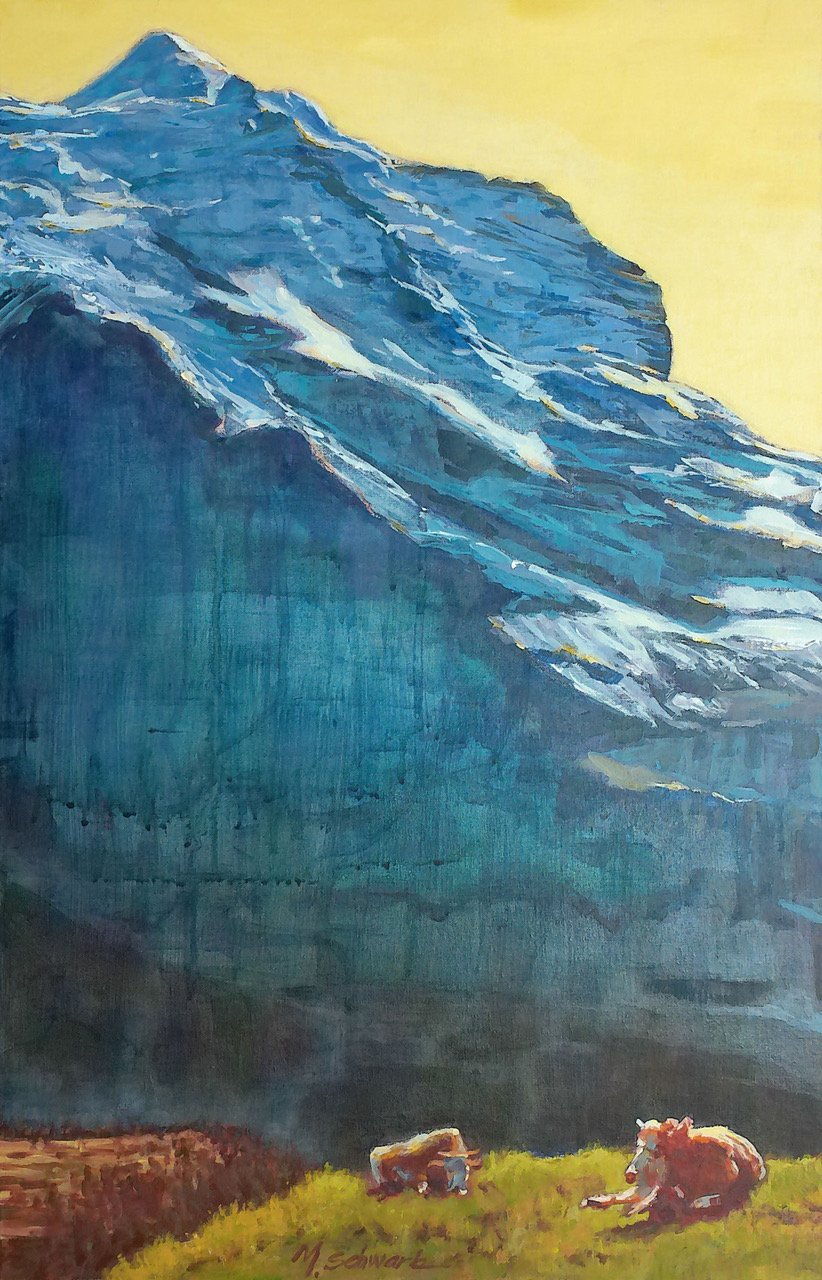 Sunny Paradise, 24x16 acrylic, $1300