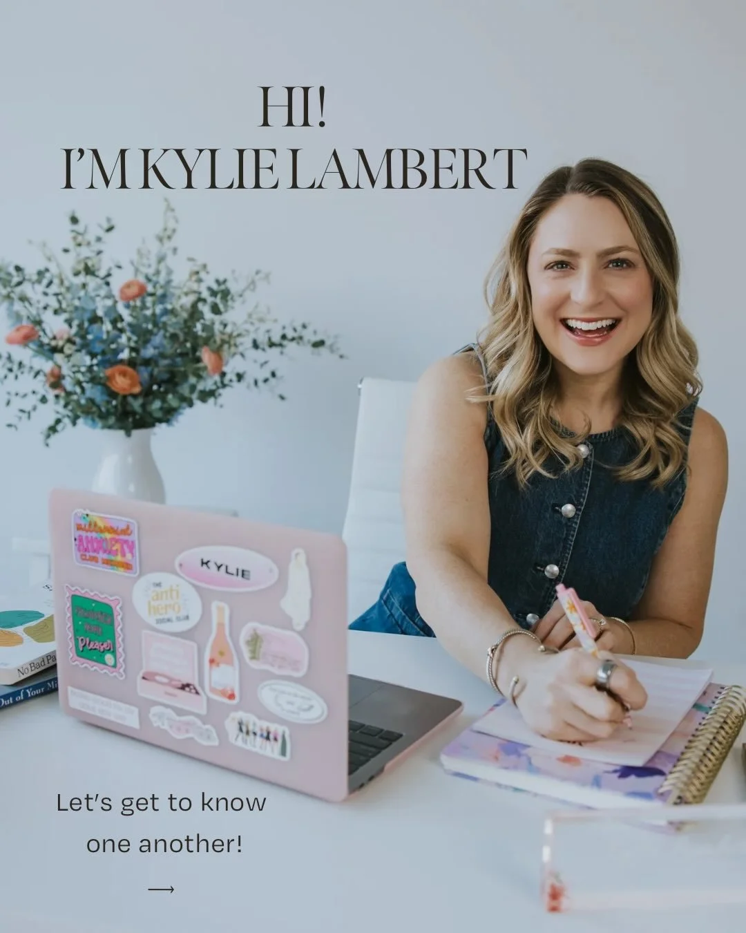 I think a little reintroduction is in order!

I&rsquo;m Kylie, a licensed therapist helping ambitious millennial and Gen Z women feel calmer, clearer, and more themselves. Around these parts we build self-trust, set clear boundaries, and make space f