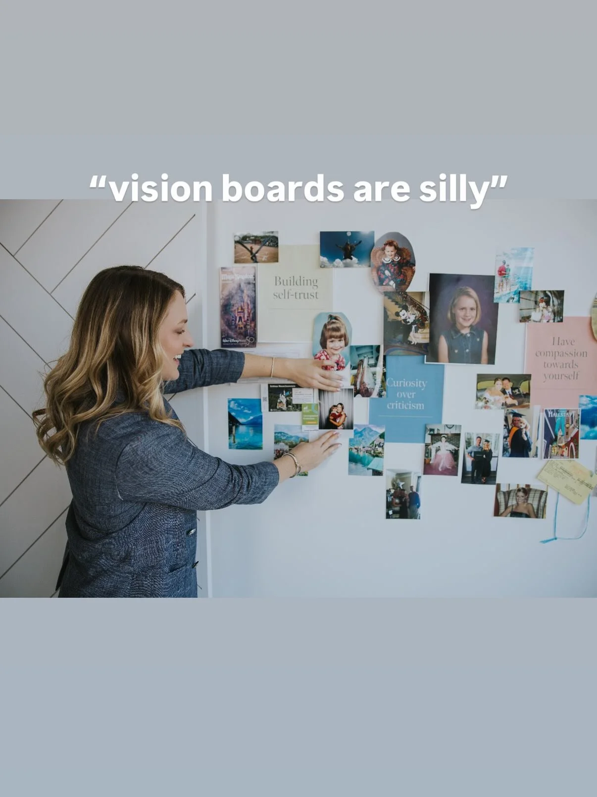 I pinned this exact photo to my 2025 vision board&hellip; and one year later, I was skating on Lake Louise.

At the end of 2024, I decided winter in Banff would be our dream trip. Then 2025 threw my husband and I a bunch of unexpected expenses. It fe