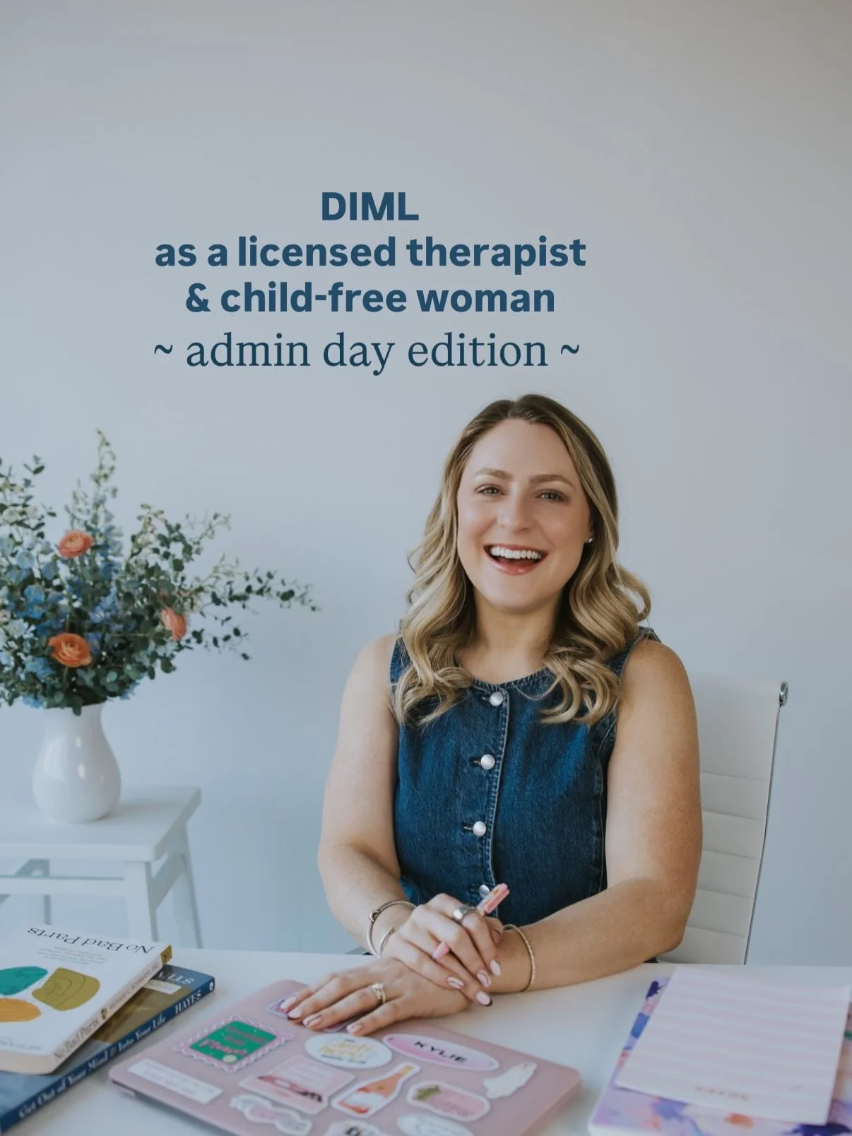 come spend a very average day in my life as a private practice therapist and 30-some child-free woman 🫶🏻

Monday is always my administrative day in my practice where I focus on taking care of myself, my house, and my client/therapy practice needs s