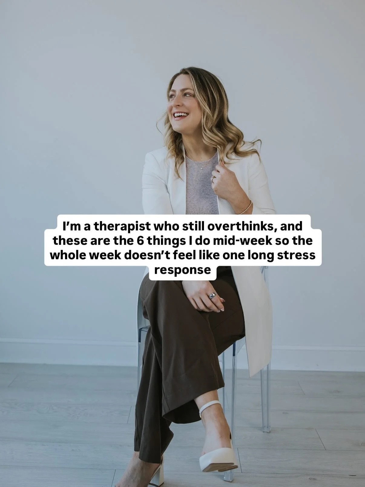 Wednesday is usually when it catches up with me. The to-do list hasn&rsquo;t shrunk, the week is half over and somehow I&rsquo;m already behind, and my brain has been running hot since Monday.

Here&rsquo;s what I actually do about it 👆🏻

High-func