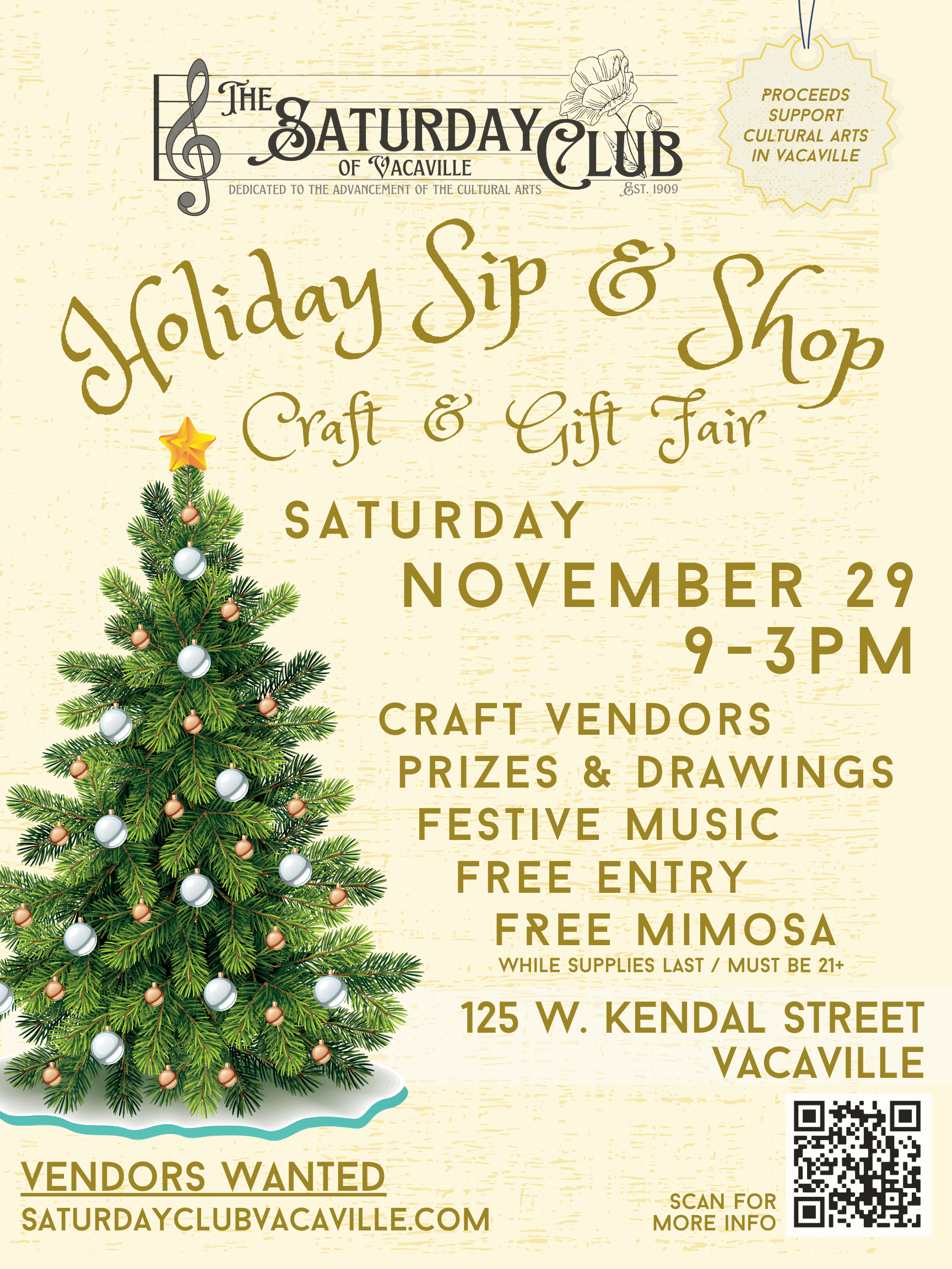 Holiday Sip & Shop