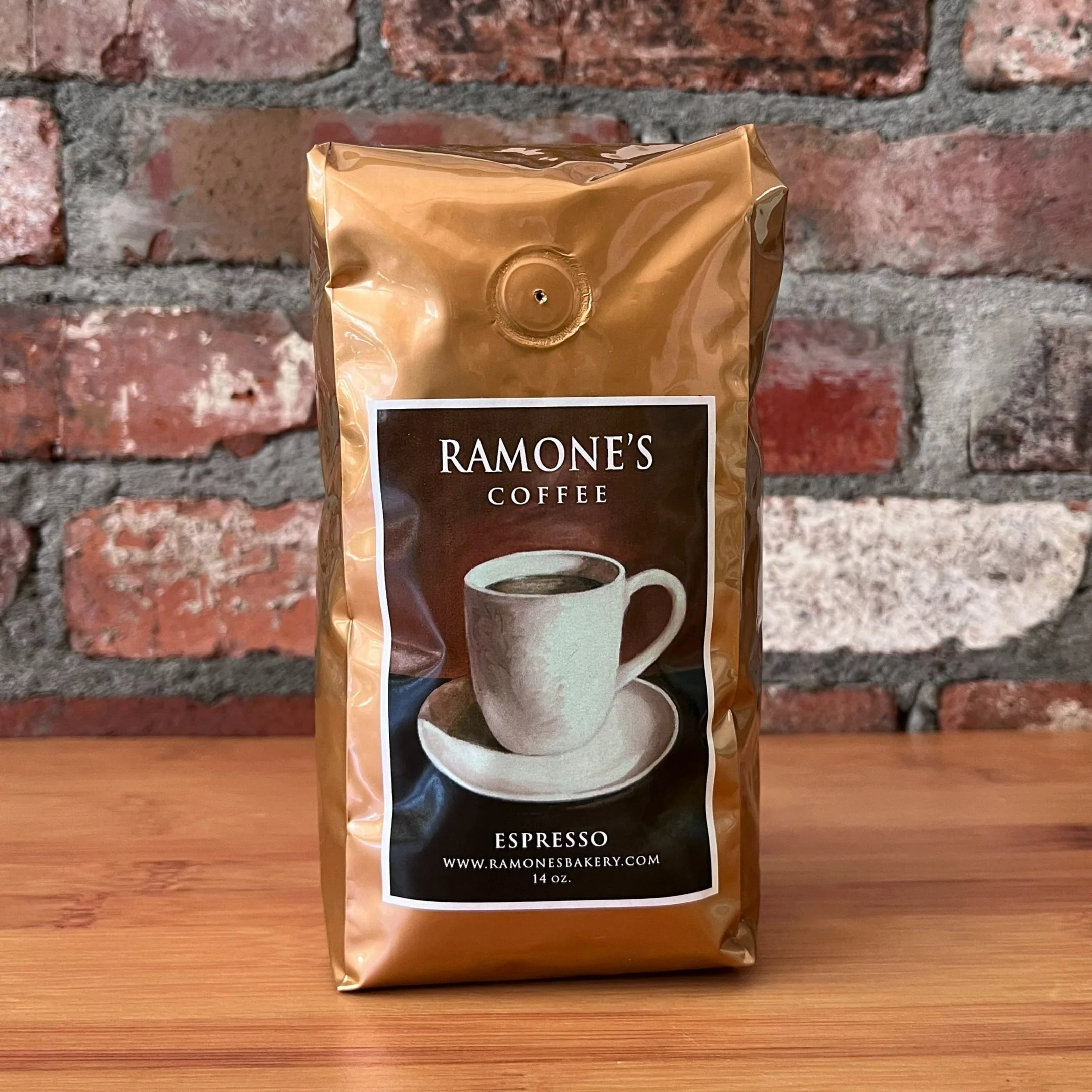 Ramone's espresso roast package