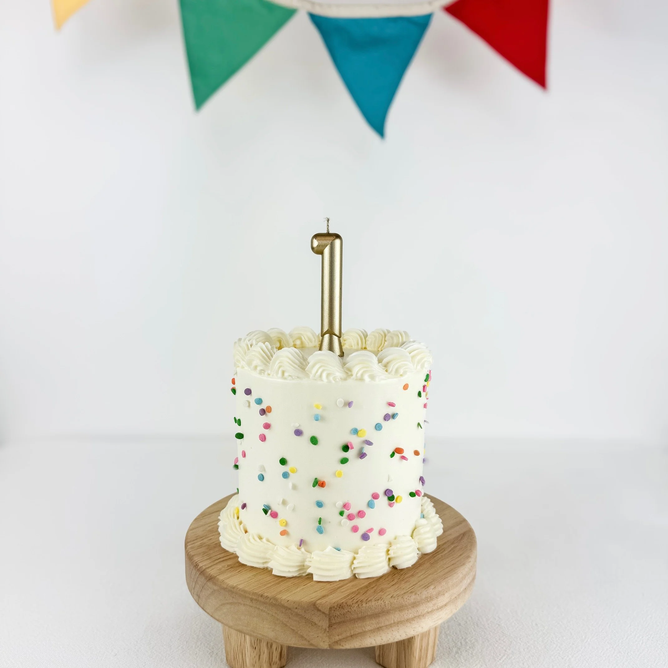 Sprinkle Smash Cake