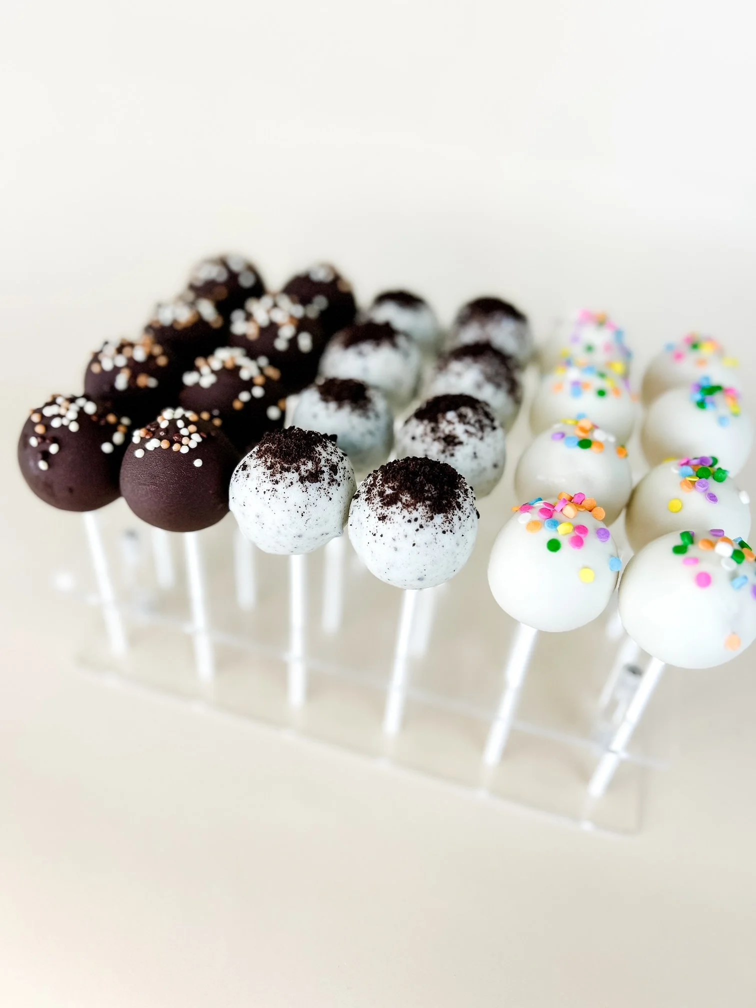 cake pops close up
