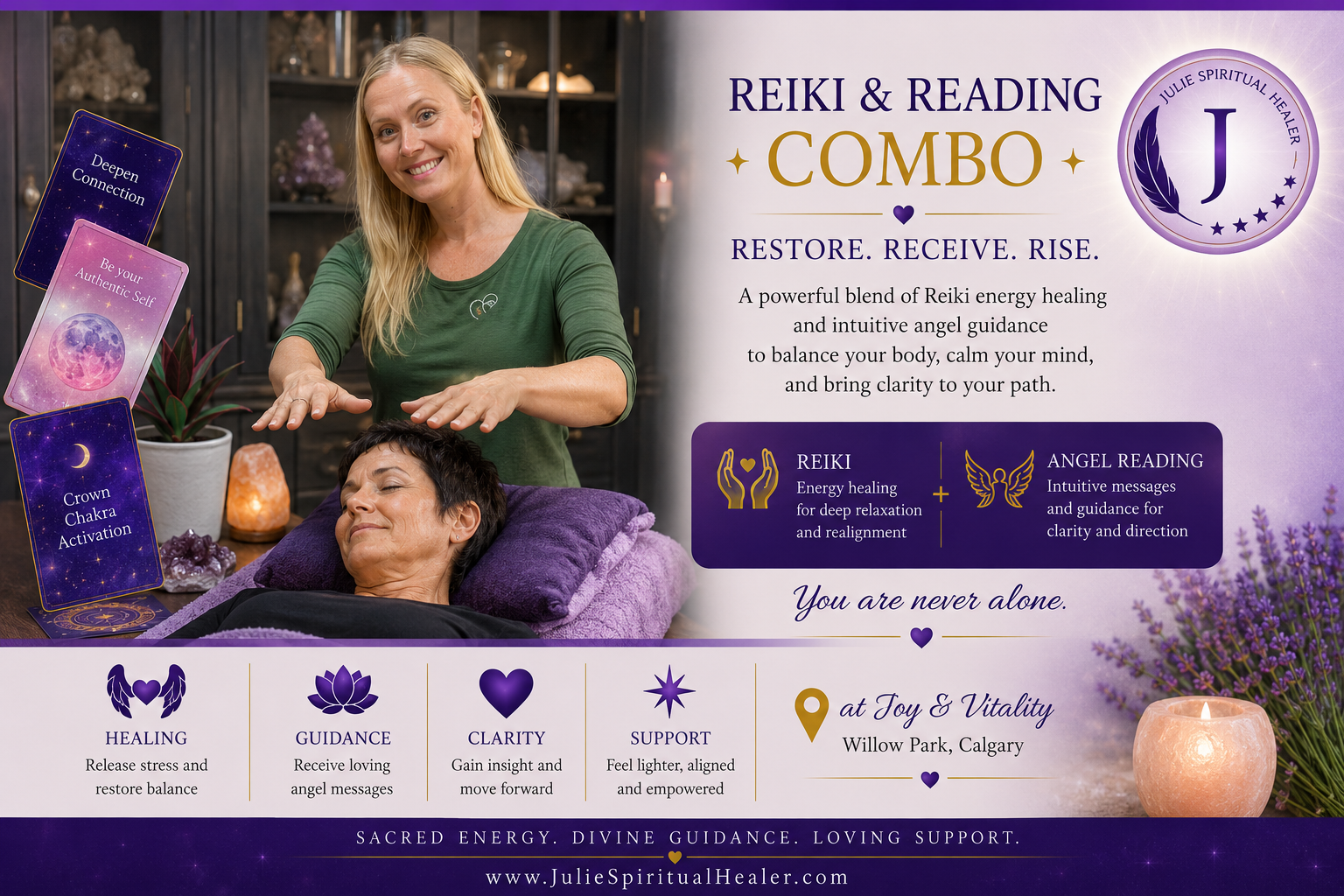 Reading/Reiki Combo