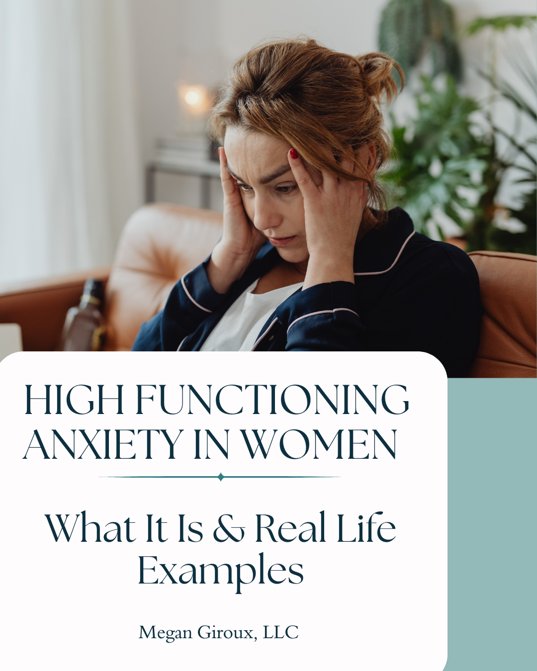 Woman with high-functioning anxiety looking for a therapist in Cary, NC