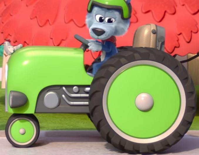 Modeled and Textured the Tractor