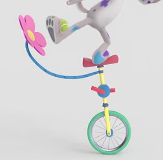 Modeled and Textured the Unicycle