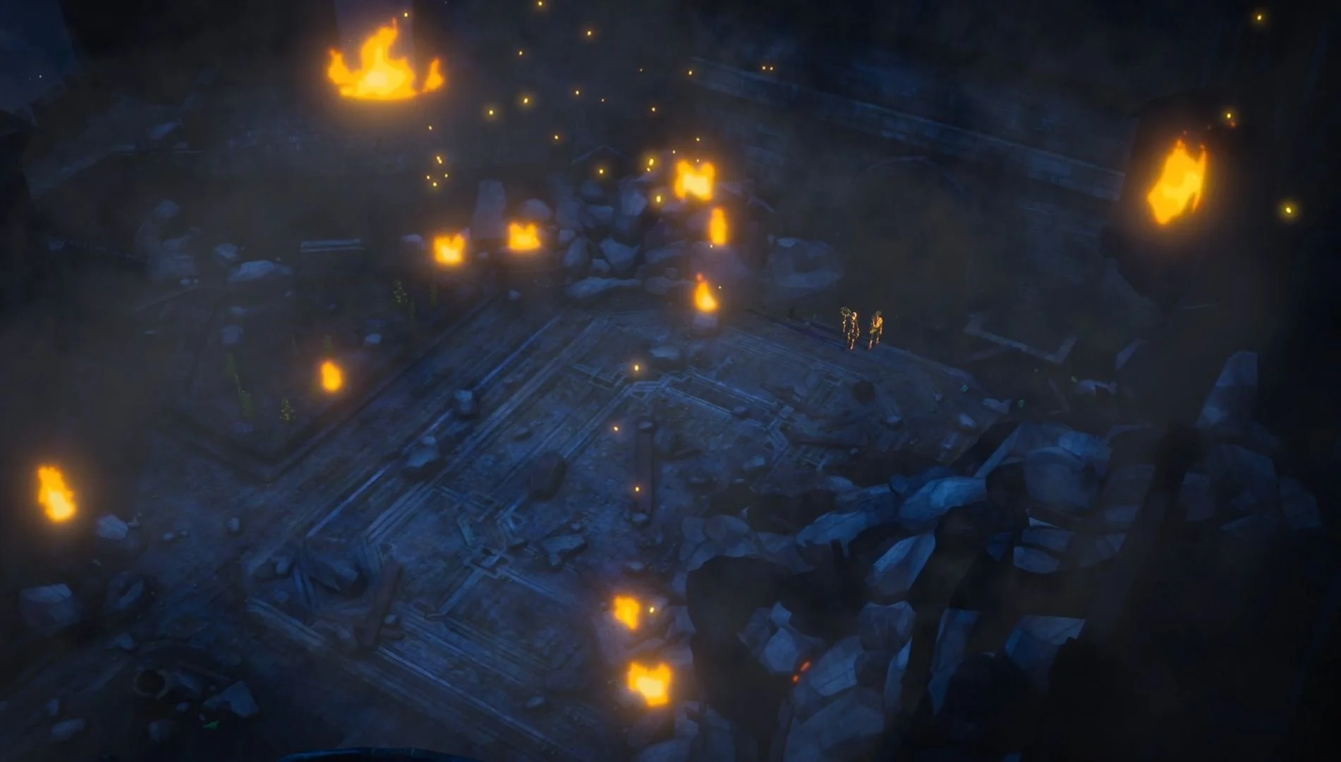 Modeled and set dressed the ruined castle
