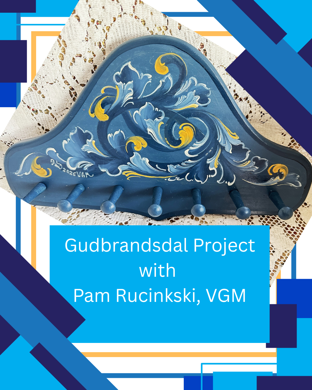 Gudbrandsdal Scrolls and Leaves