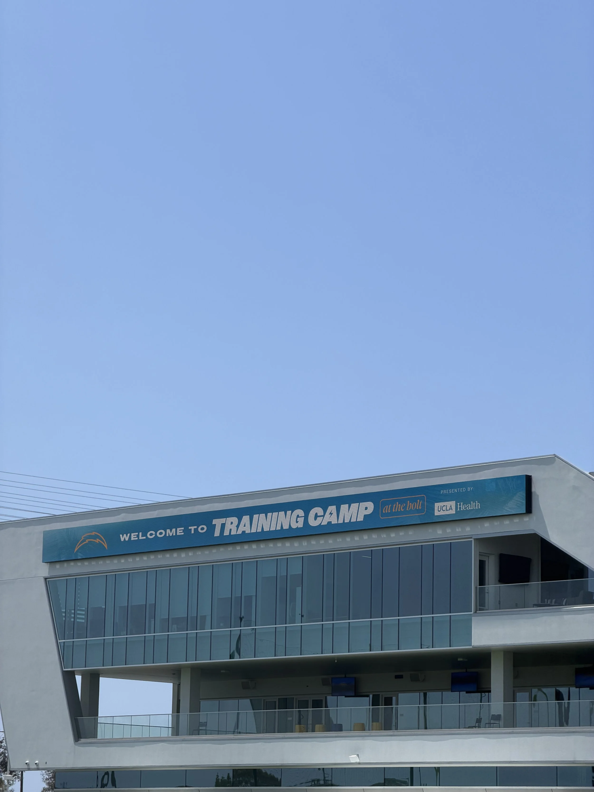 Chargers Training Camp