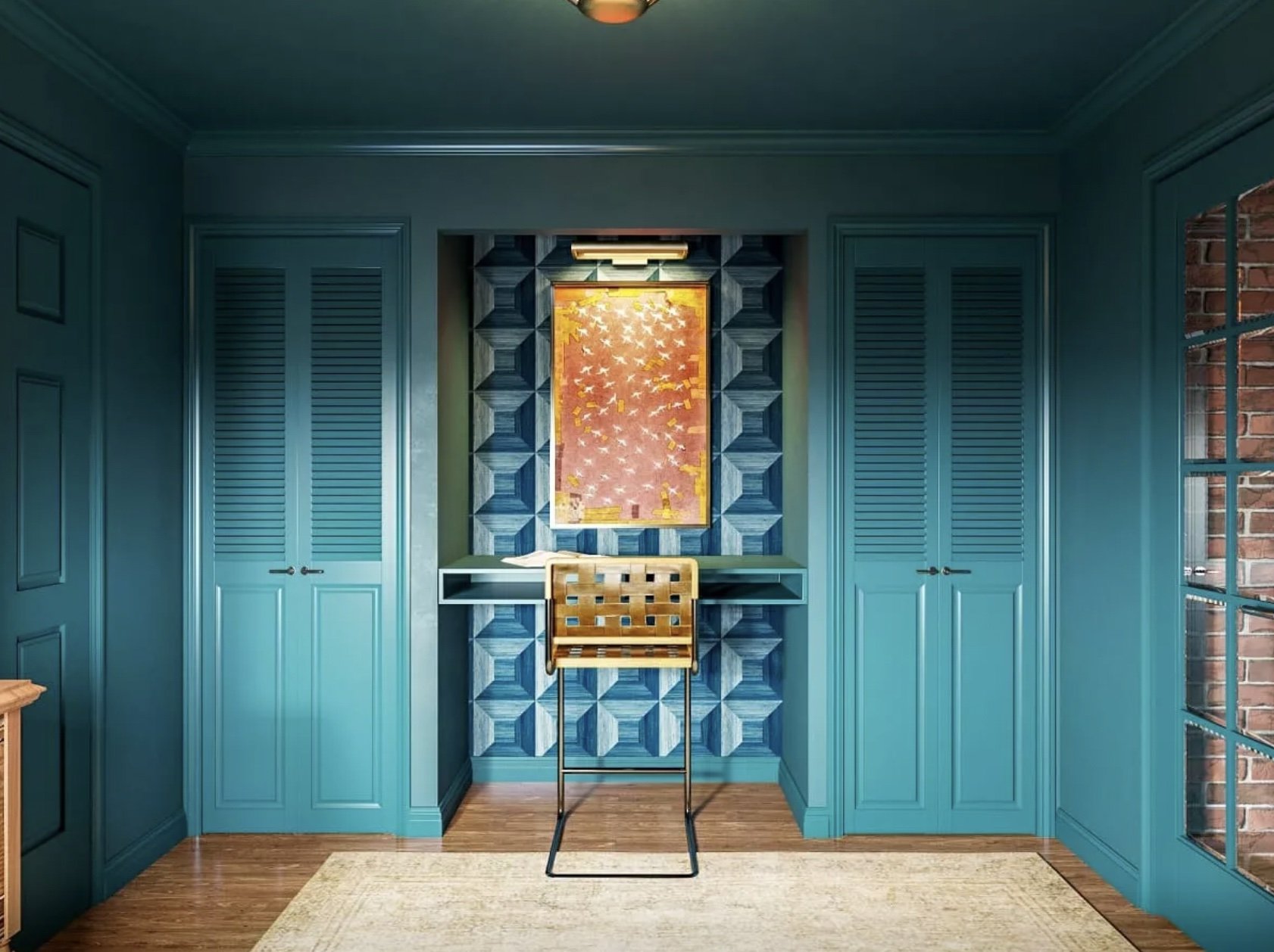 interior decor colour selection