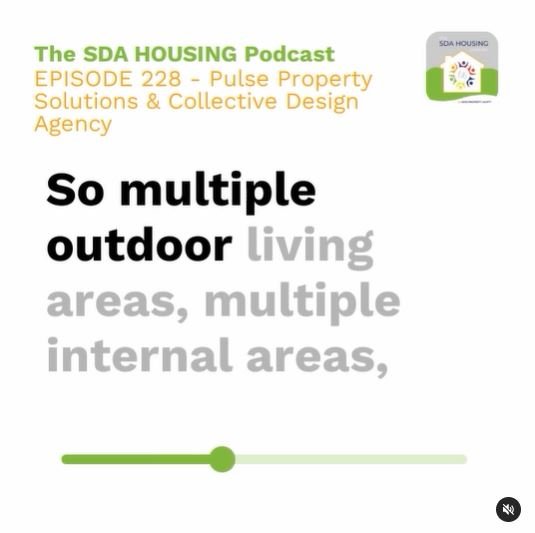 Our very own Amanda Gauci was a special guest alongside Keira Nicholson from @collectivedesignagency on @ndispropertyaustralia 's latest podcast episode to discuss our recent SDA collaboration in Cannington. Huge thanks to Debbie steering this insigh