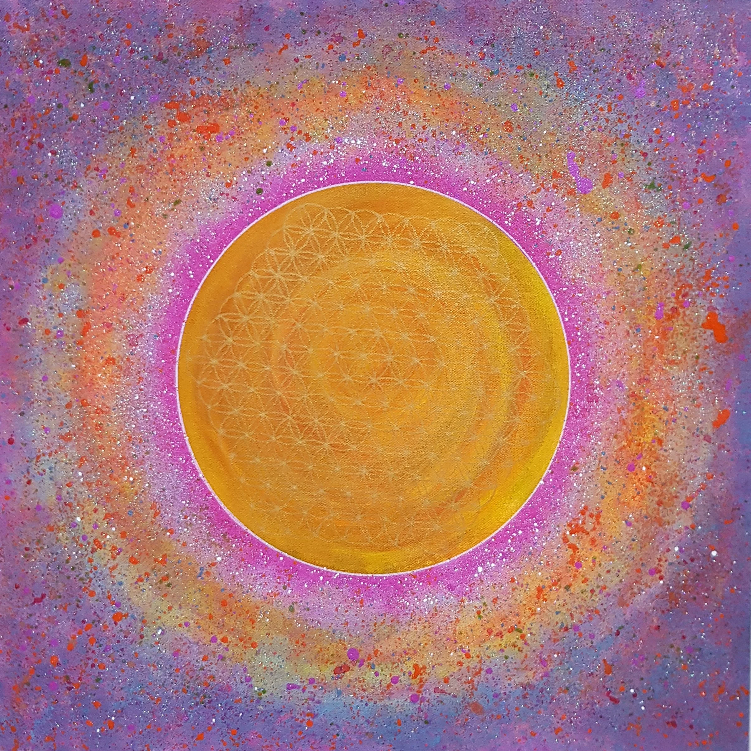 Flower of Life Energy Sphere (Joy)