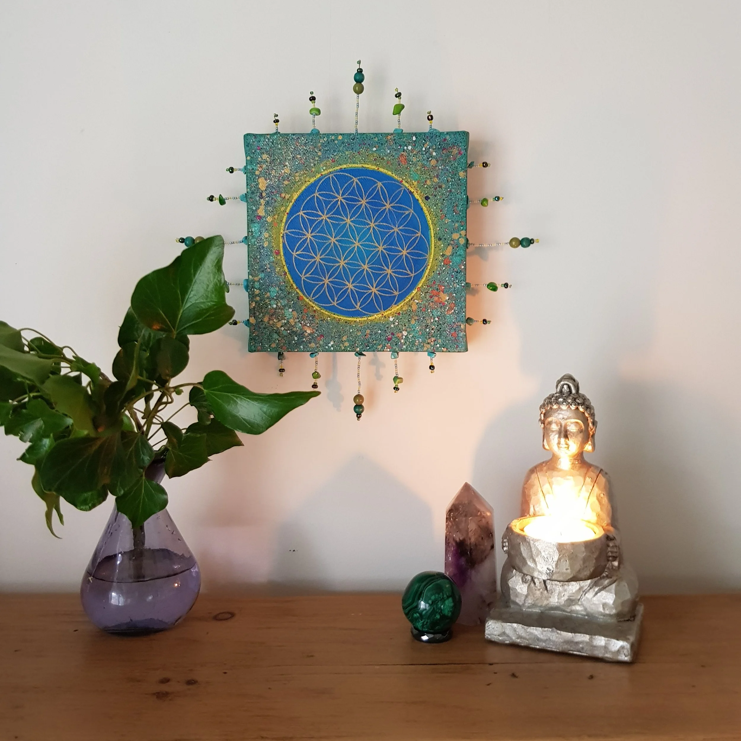 Small Flower of Life (embellished)