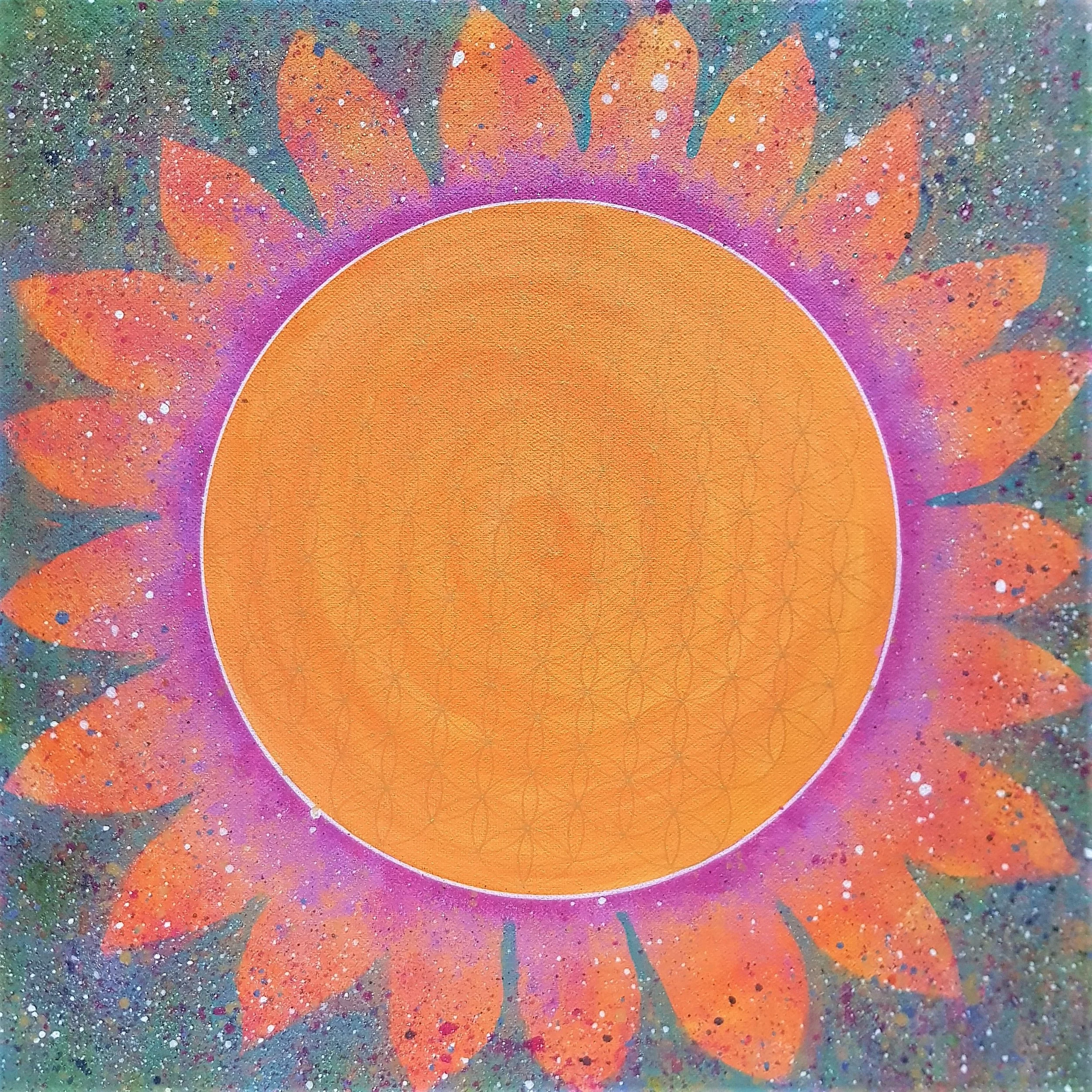 Flower of Life Sunflower (Joy)