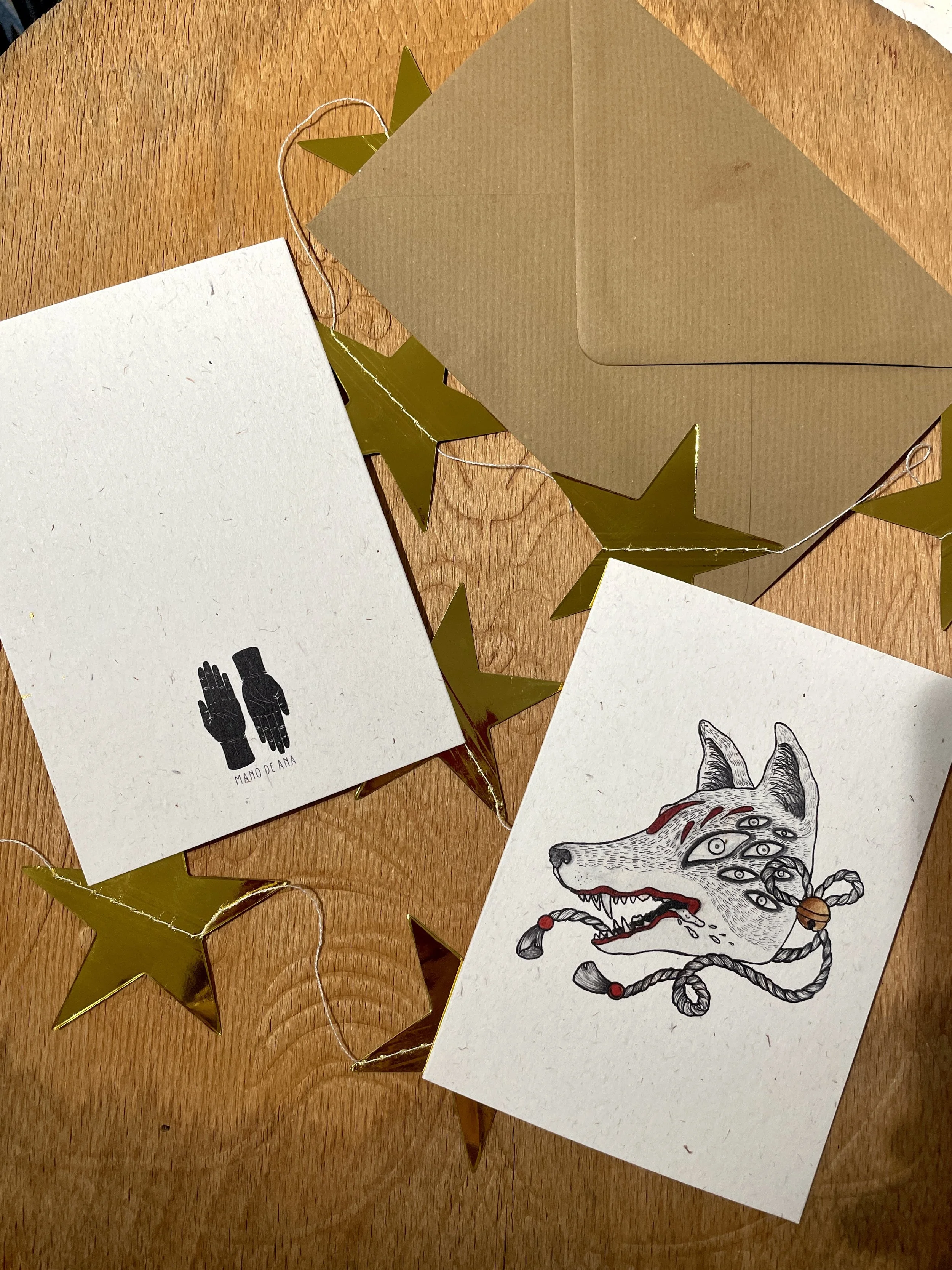 Kitsune Greeting Card