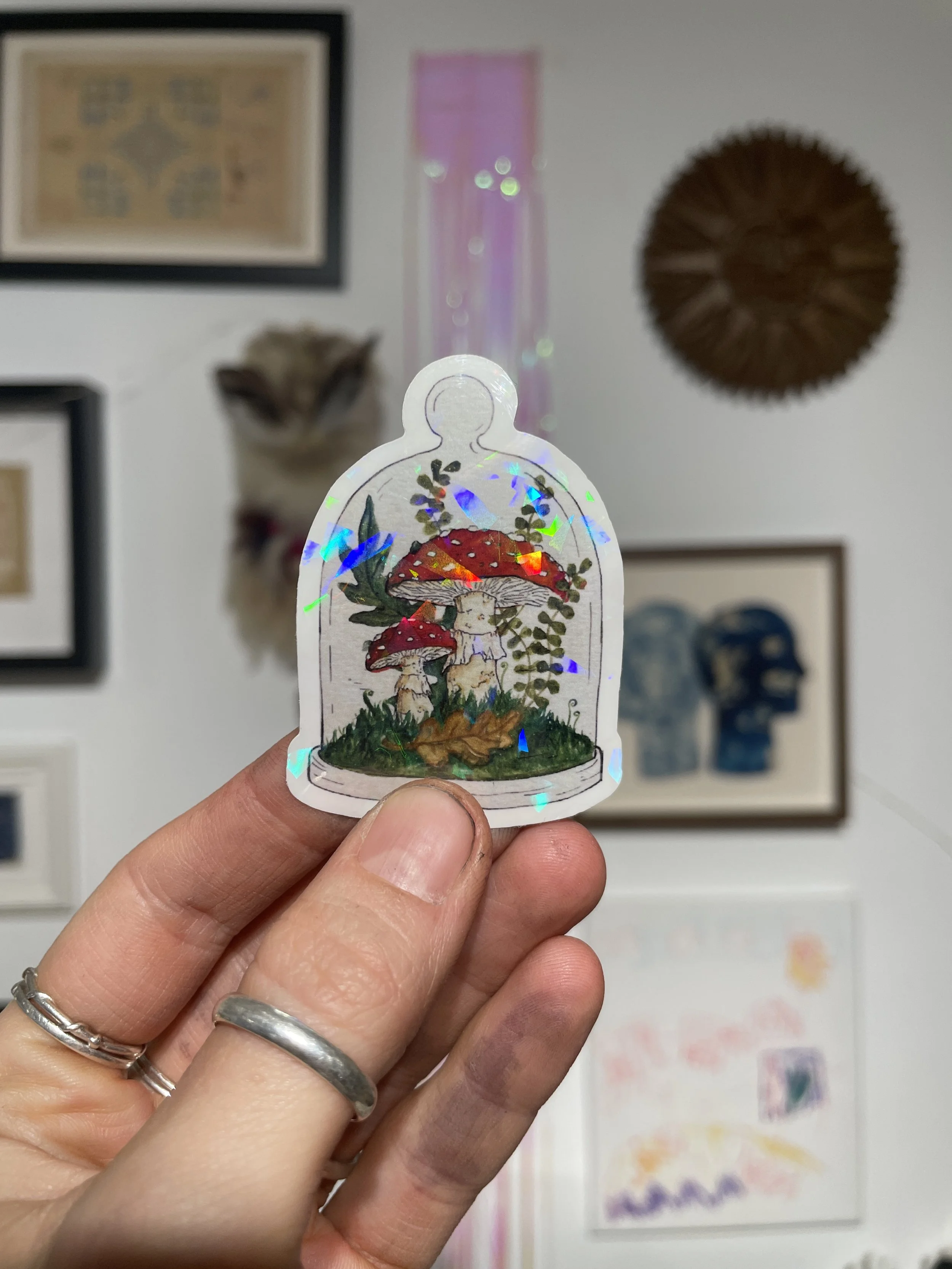 The Dome Holo Sticker