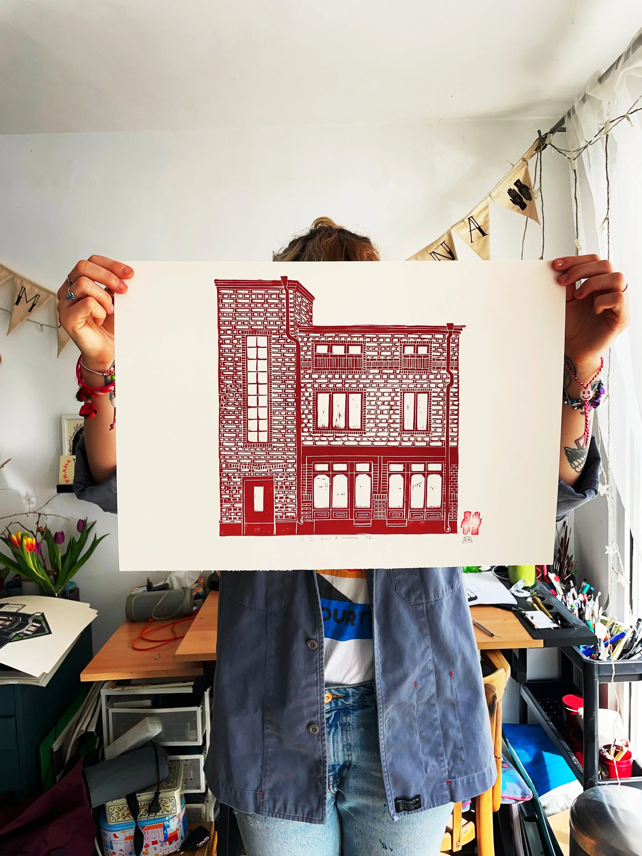 An amazing brick building on St. St. Kiril & Metodii Str.