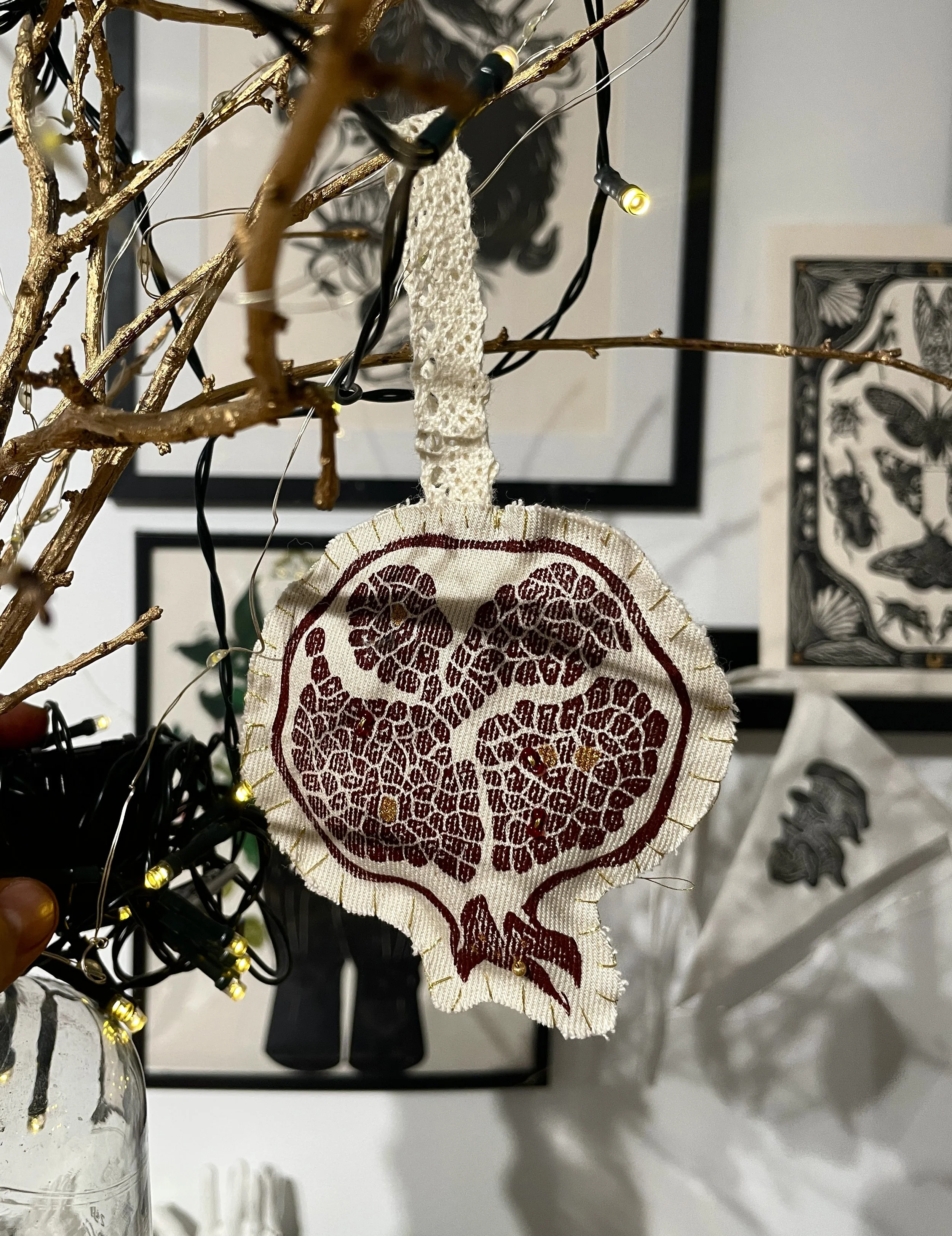 Pomegranate Ornament