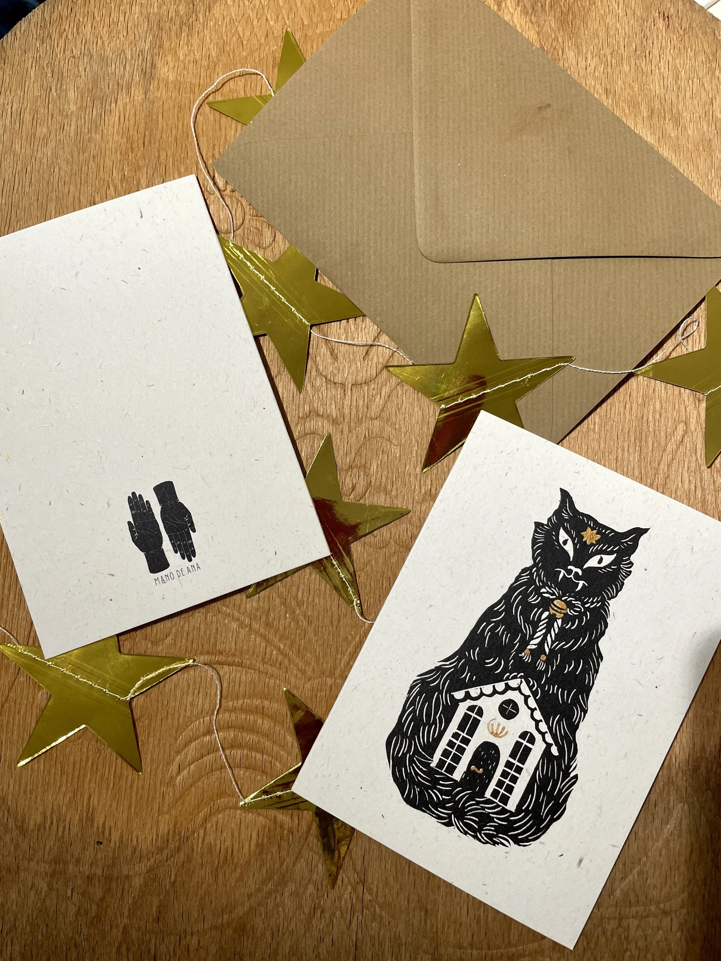 Yule Cat Greeting Card