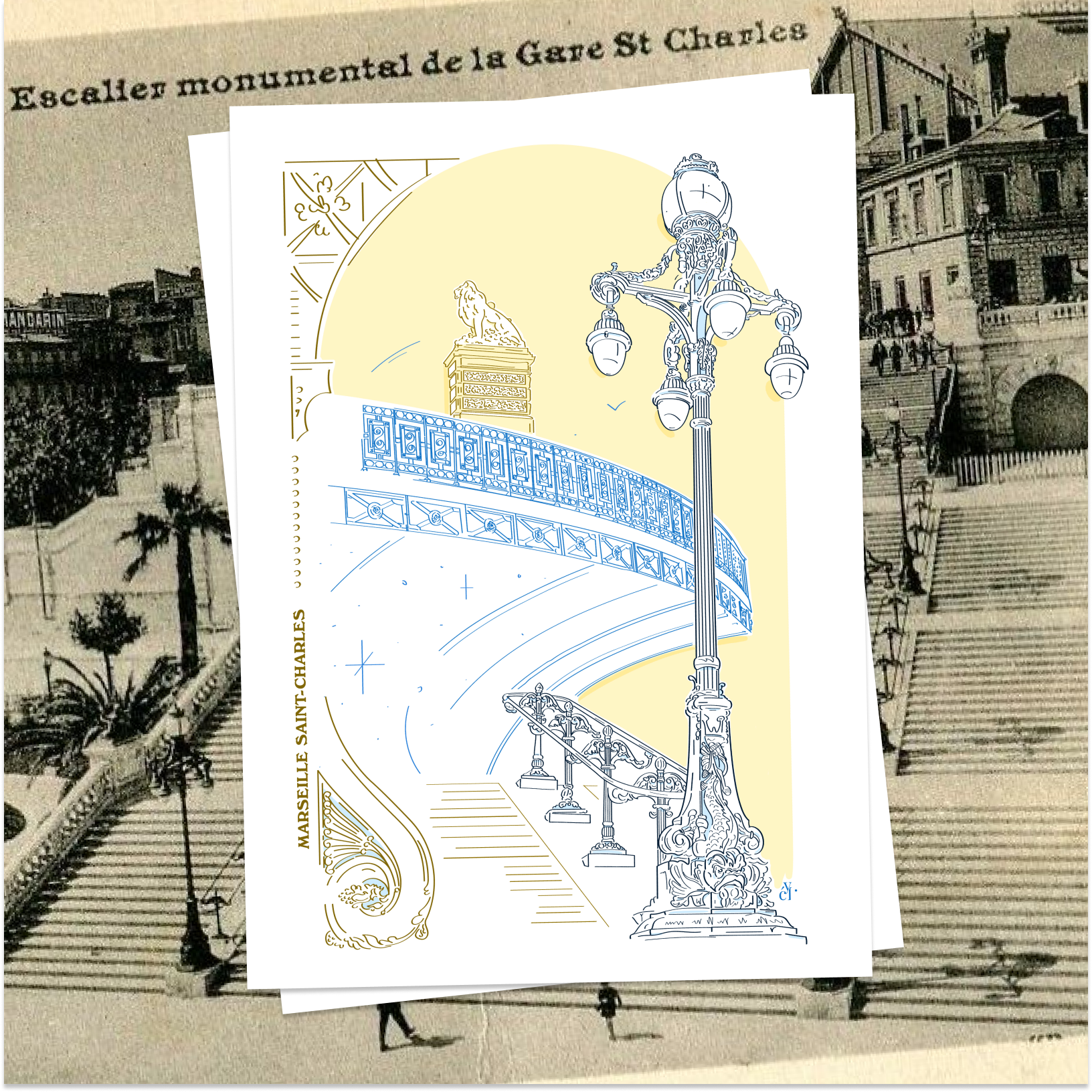 LA GARE SAINT CHARLES