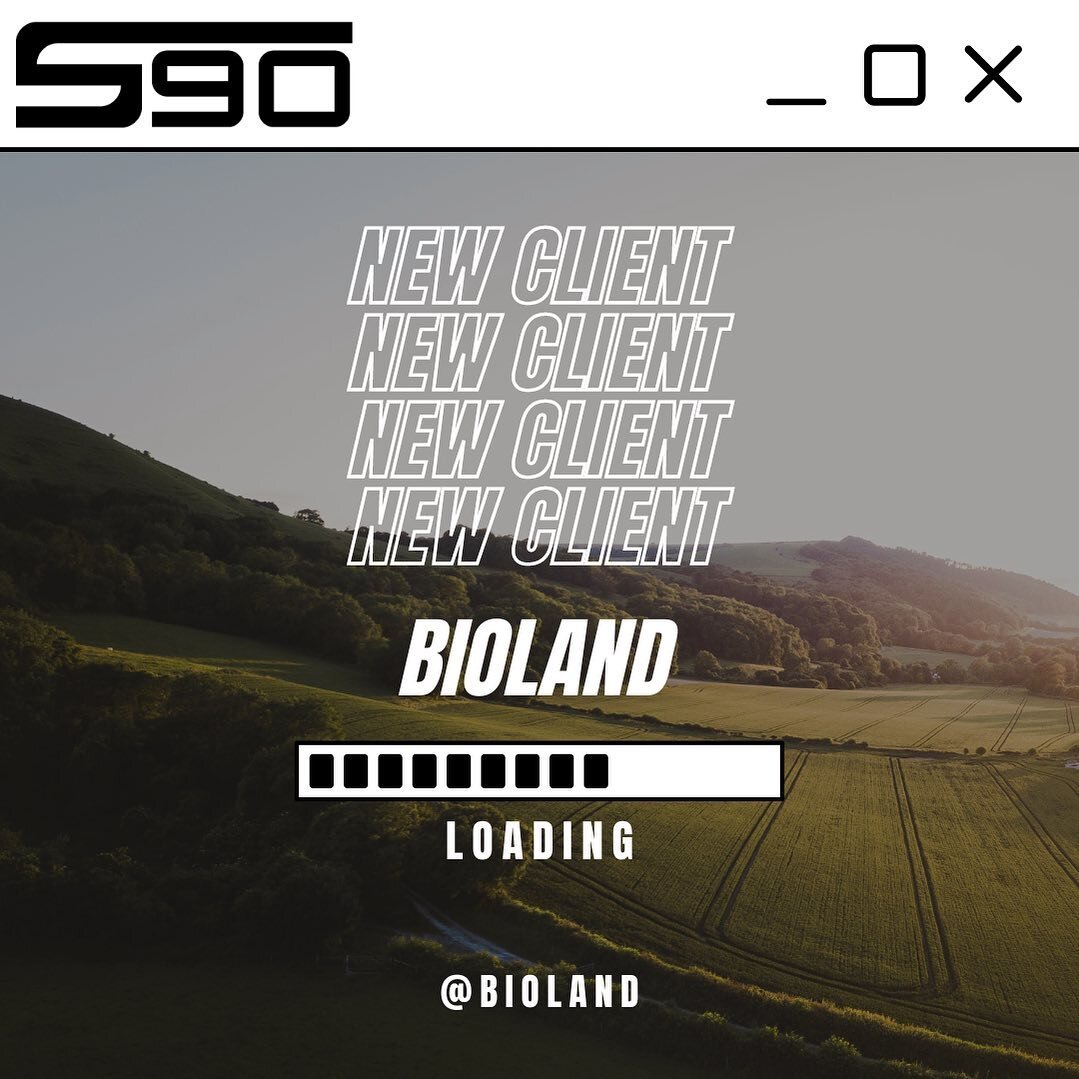 NEW DAY, NEW CLIENT! 🤝

We can&rsquo;t wait to get the new website for Bioland built!

#Social90 #MakingMediaSocial