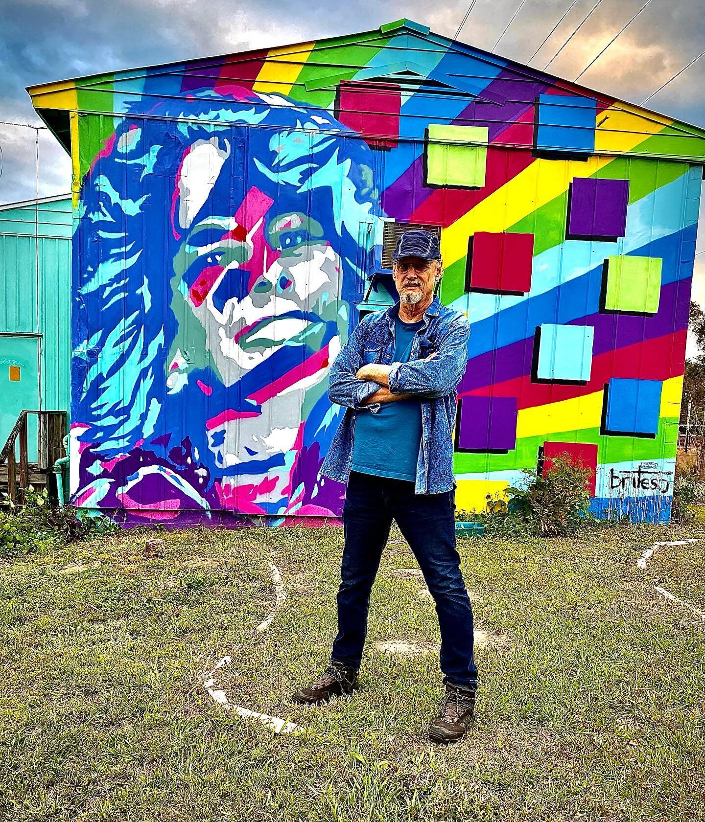 The Nan Boynton mural in Railroad Square, Tallahassee.