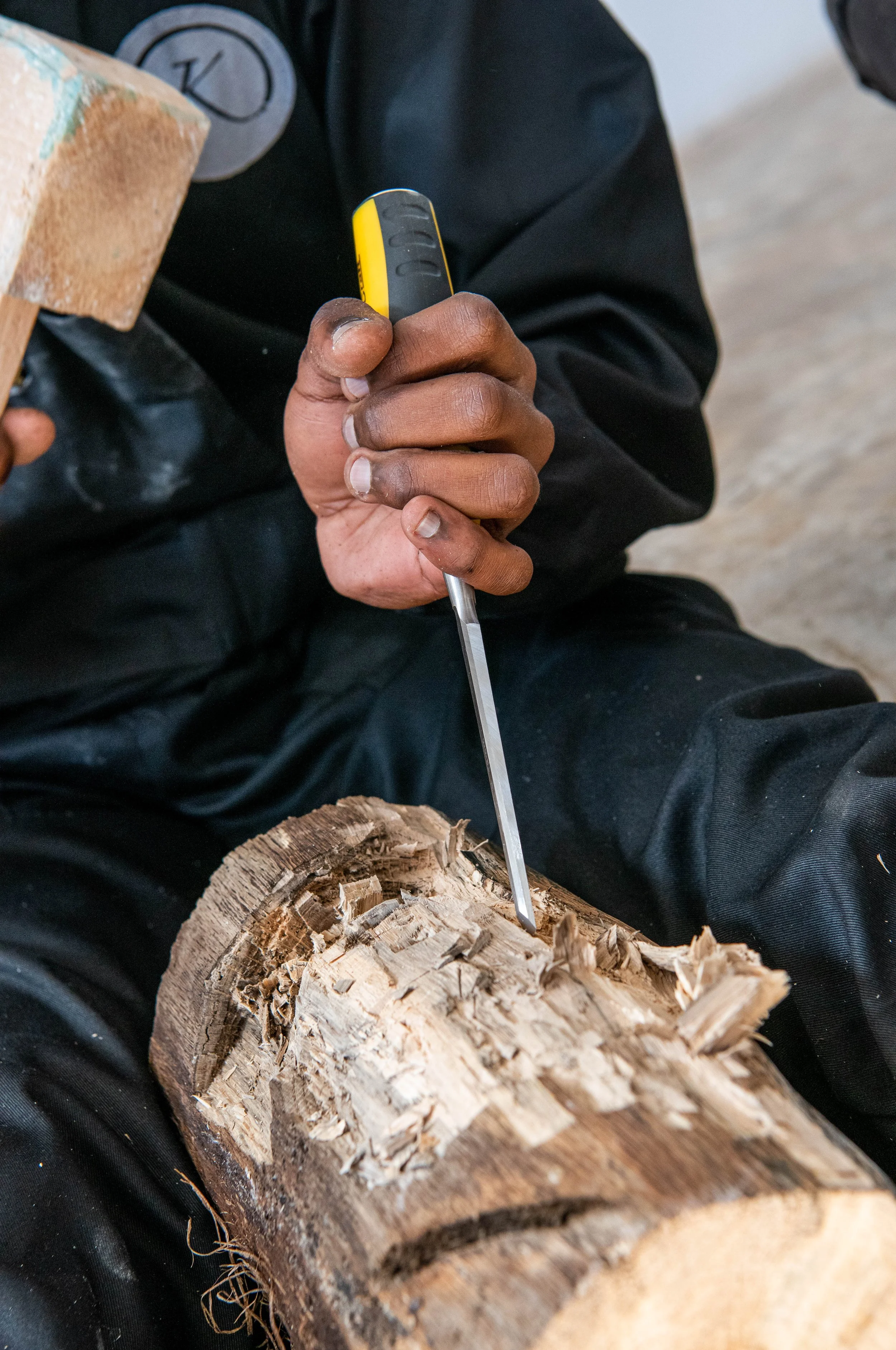 Workshop with Noria Mabasa. NIROX Residency Studio (3 June 2022). Photo_Lucky Lekalakala. Image courtesy of NIROX Foundation_65.jpg