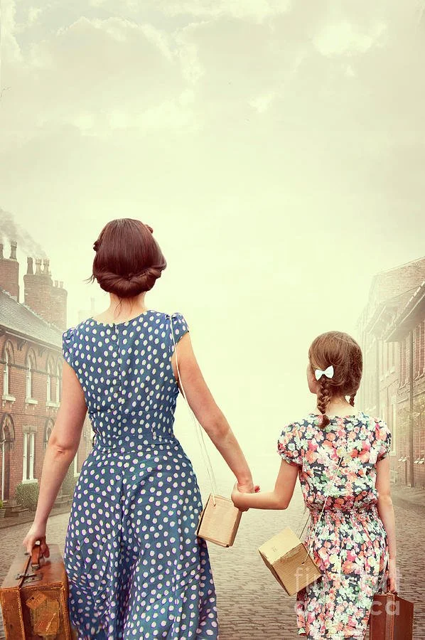 Behind Their Mother's Skirt 