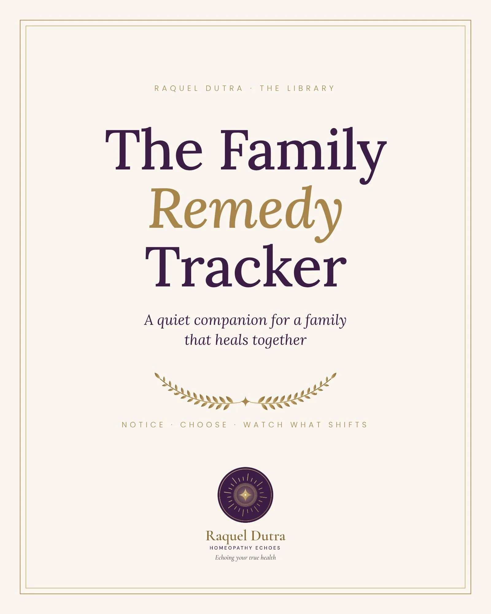 The Family Remedy Tracker