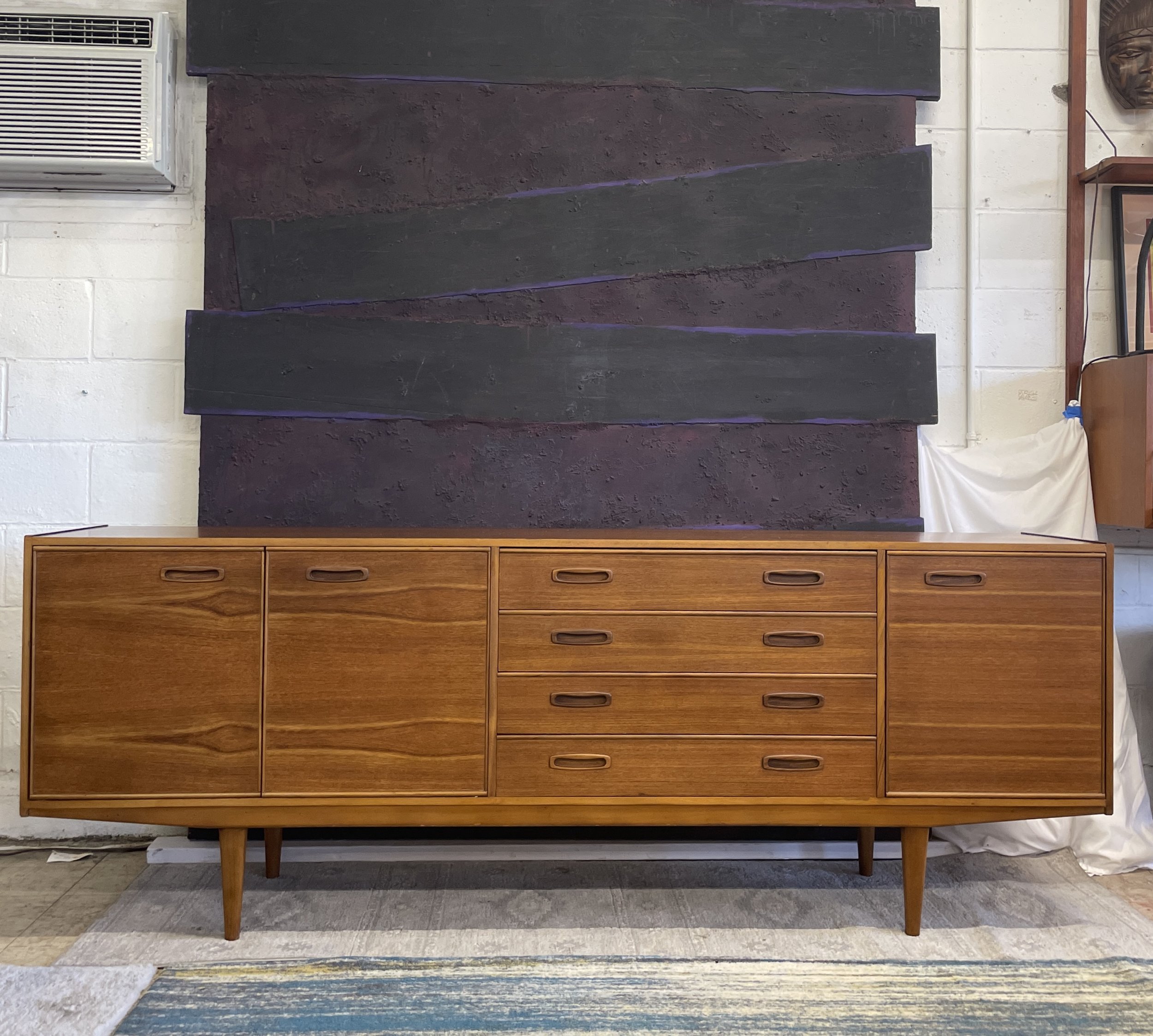 European Teak Credenza